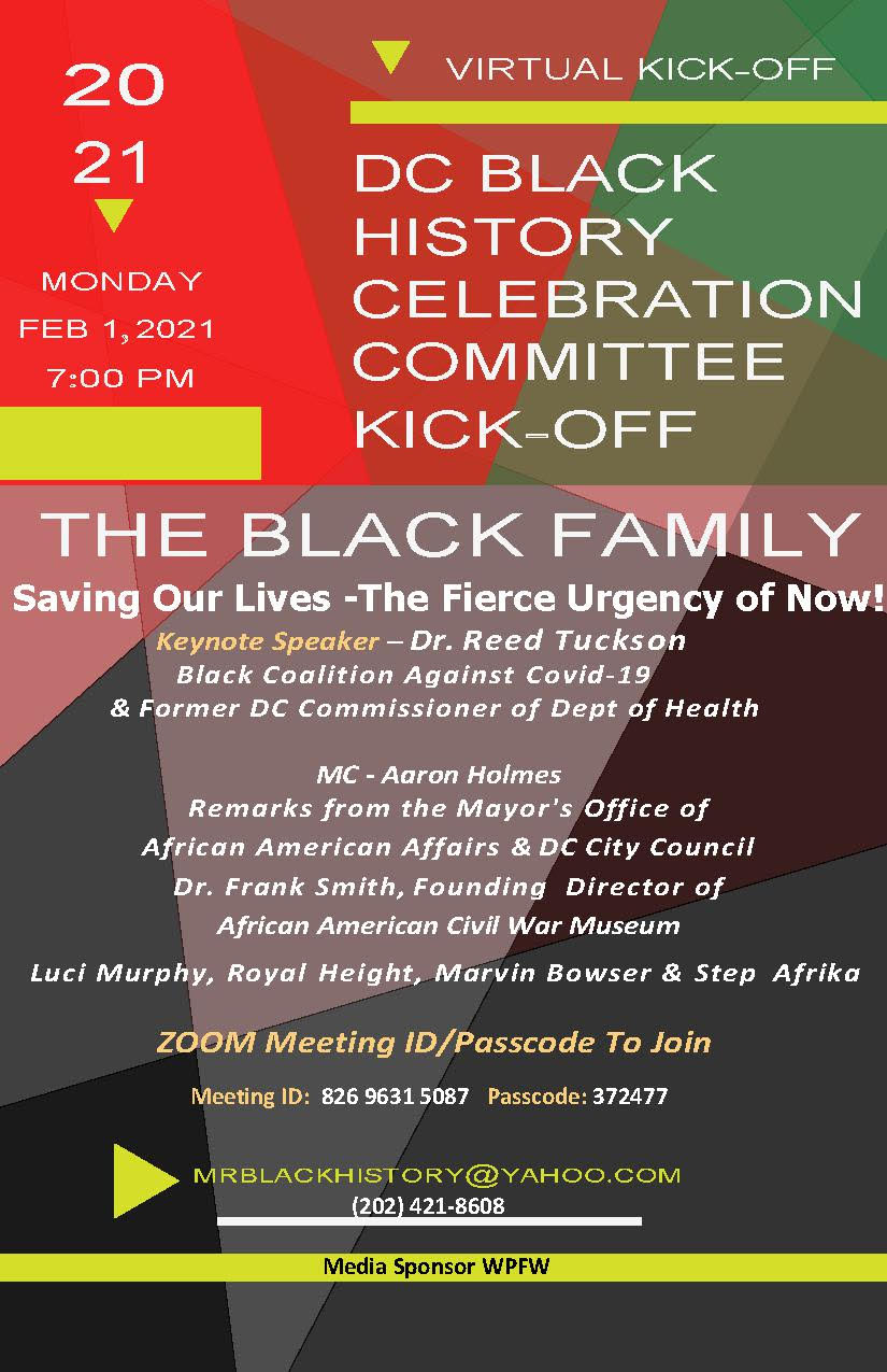 DC History Celebration Committee Kick-Off